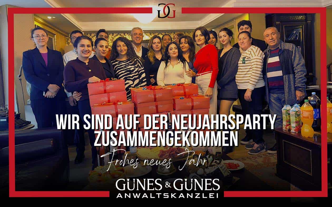 Güneş & Güneş Anwaltskanzlei Veranstaltete eine Neujahrsfeier